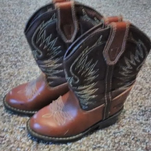 Dyna Kids Other - Toddler's Leather Cowboy Boots